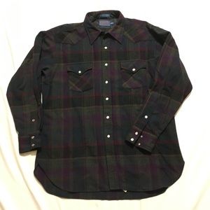 Vintage Pendleton Flannel shirt sz XL Tall